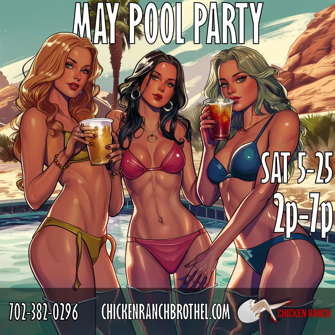 MAY POOL PARTY | Las Vegas Brothel